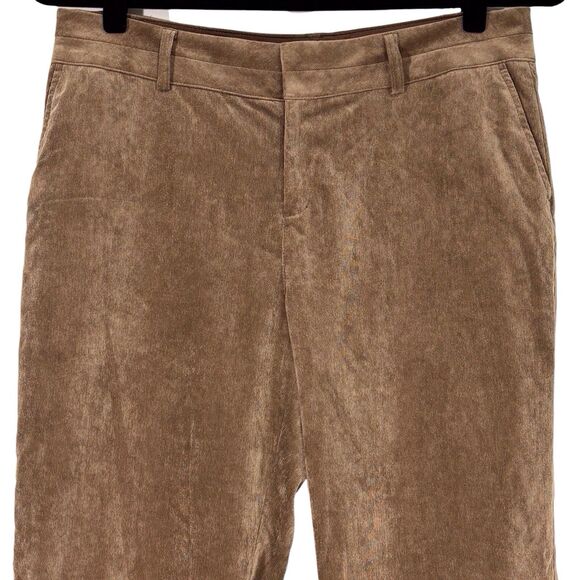 Coldwater Creek Whisper Corduroy Pants Trouser Wide Leg Petite 16 Size P16 Brown - Picture 2 of 8